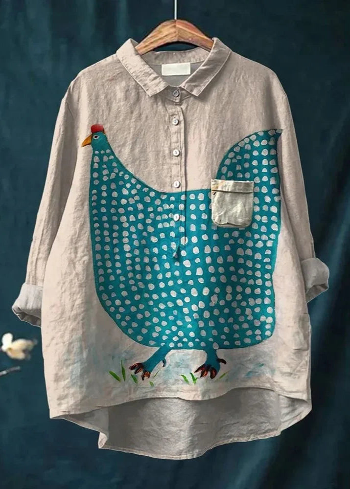 Linde™ | Stijlvolle Blouse met Print