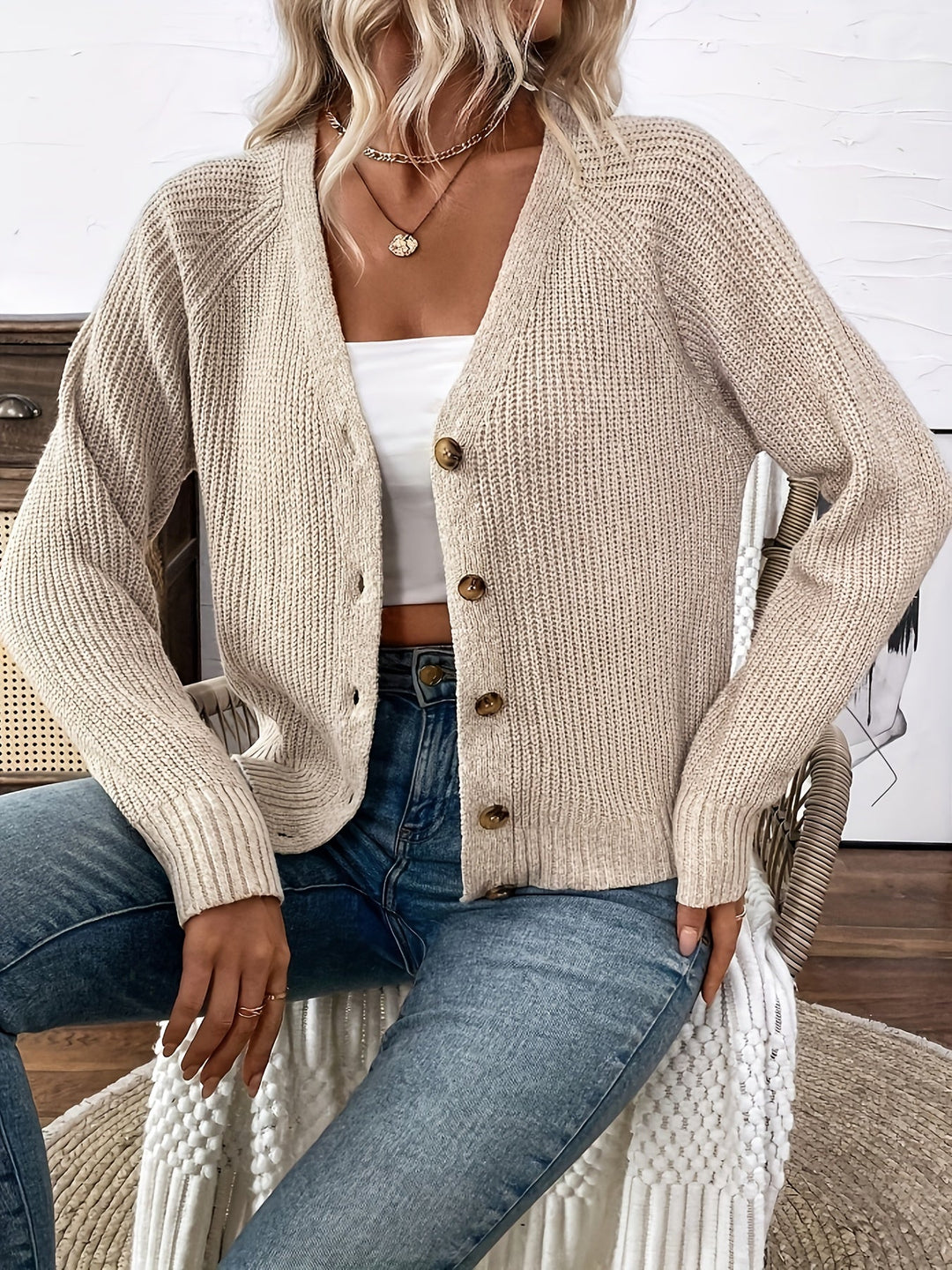 Grethe™ | Gebreide Cardigan voor Elke Dag