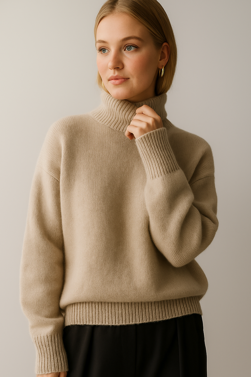 Emma™ | Hoge Hals Trui