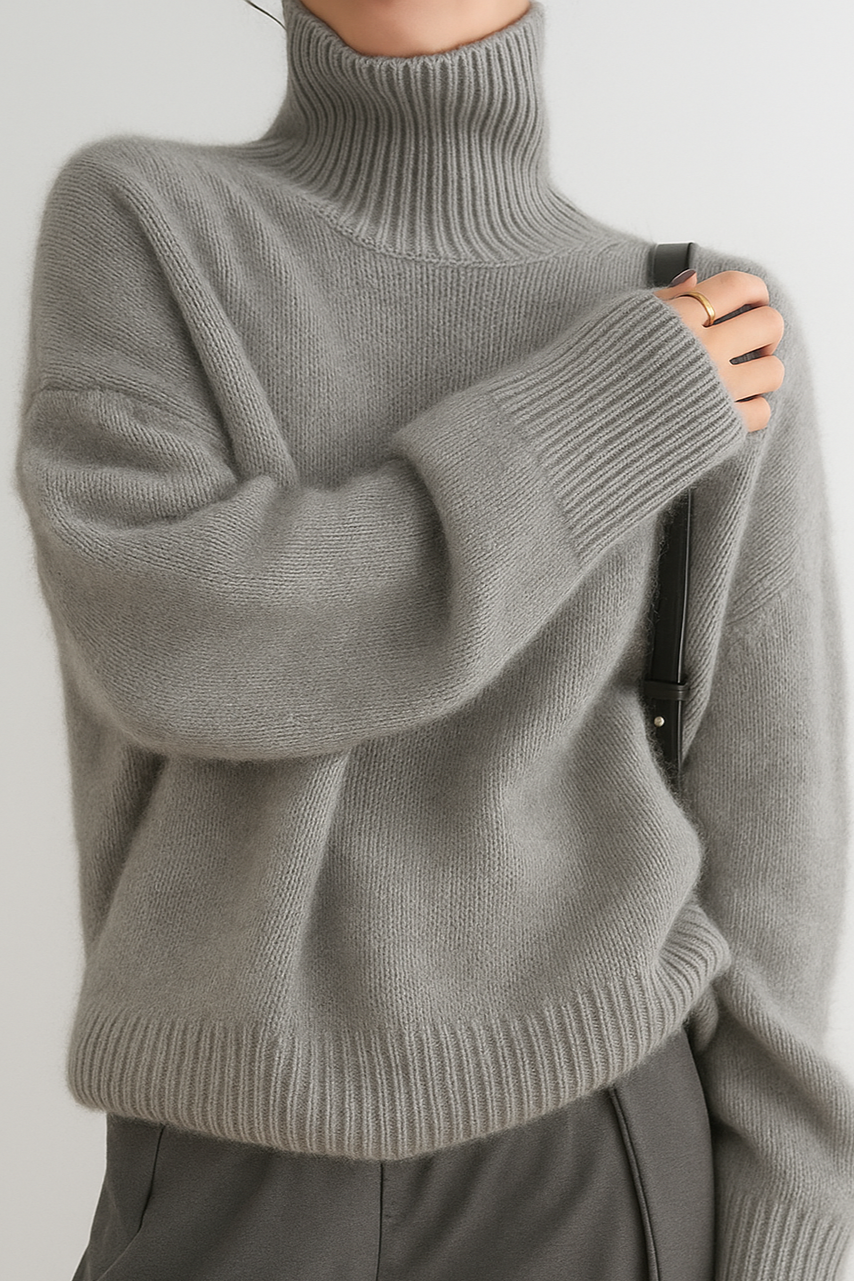 Emma™ | Hoge Hals Trui