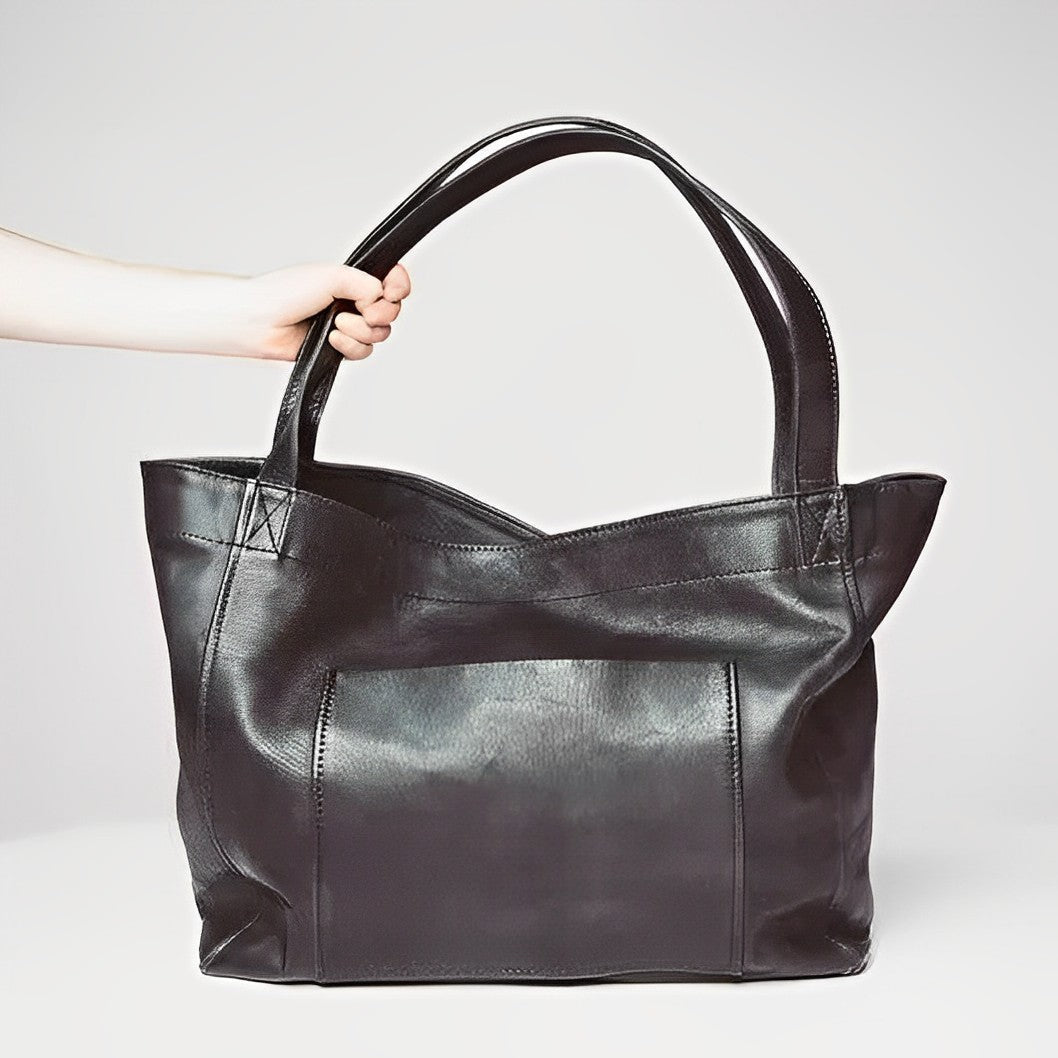 Elara™ | Retro leren tas