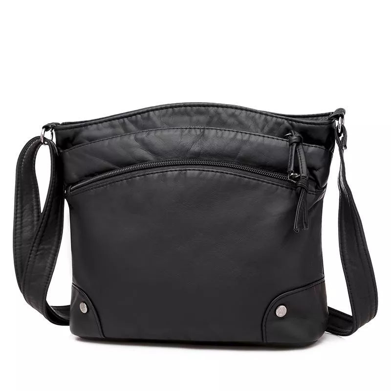Freya™ | Leren schoudertas