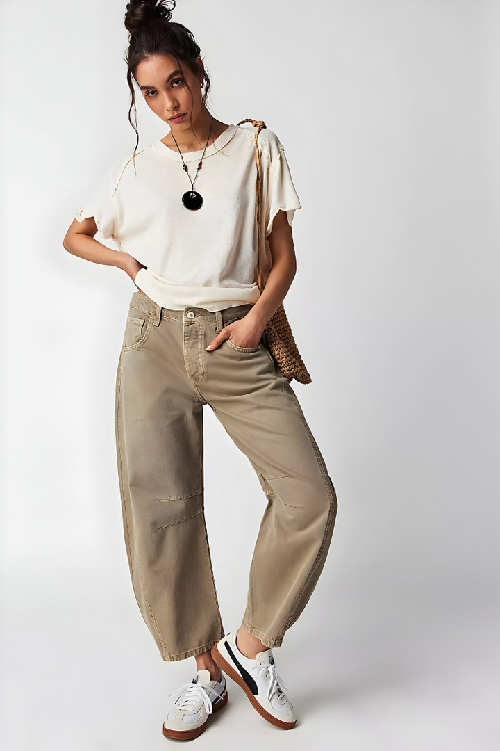 Lia™ | Stijlvolle Baggy Jeans