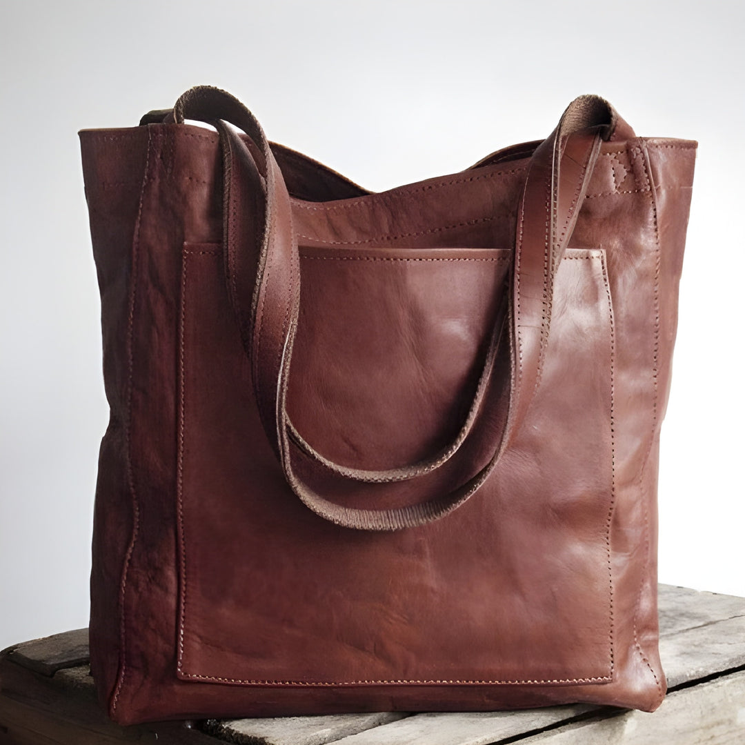 Elysia™ | Klassieke leren tas