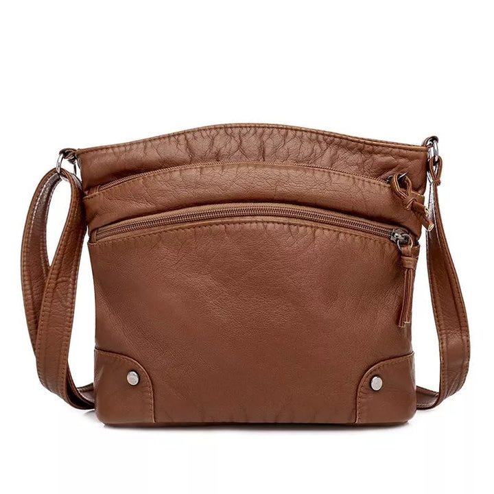 Freya™ | Leren schoudertas