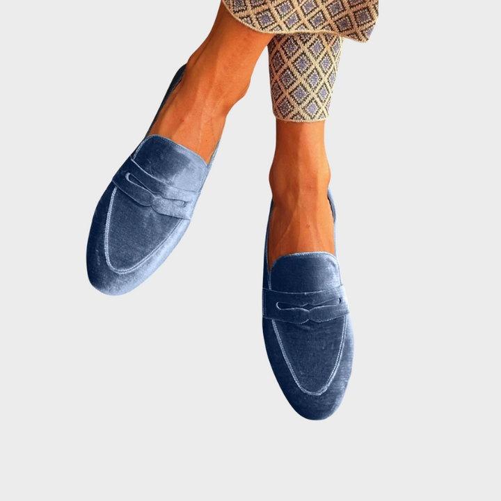 Llnica™ | Fluwelen Patchwork Loafers