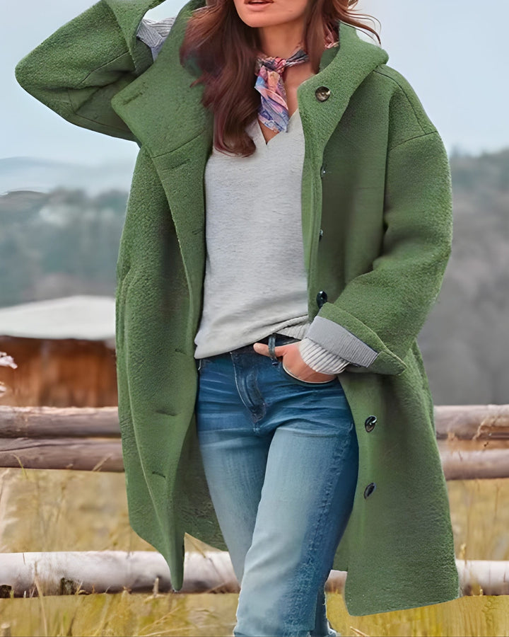 Freja™ | Comfortabele Middellange Jas