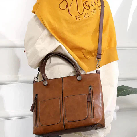 Thalia™ | Stijlvolle leren tas