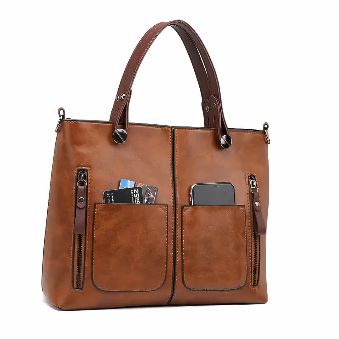 Thalia™ | Stijlvolle leren tas