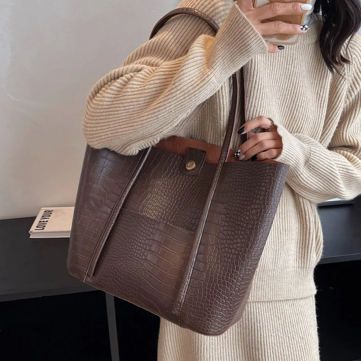 Betina™ | Leren schoudertas