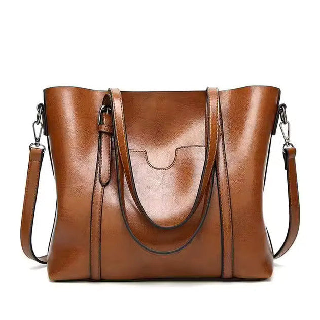 Clara™ | Elegante leren schoudertas