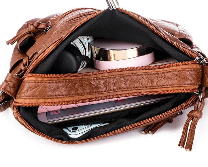 Sofie™ | Zachte leren tas