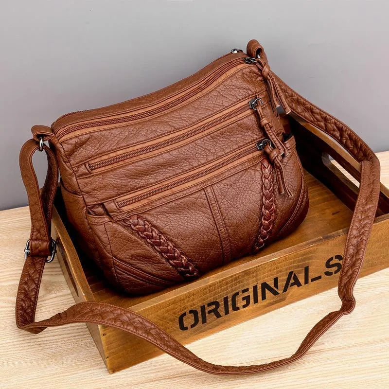 Sofie™ | Zachte leren tas