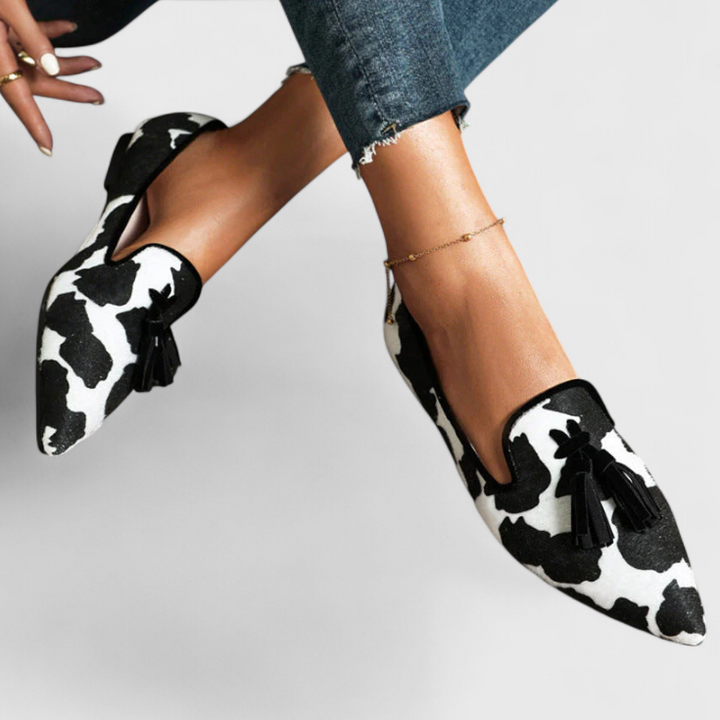 Fermina™ Loafers | Elegantie met een grafische twist