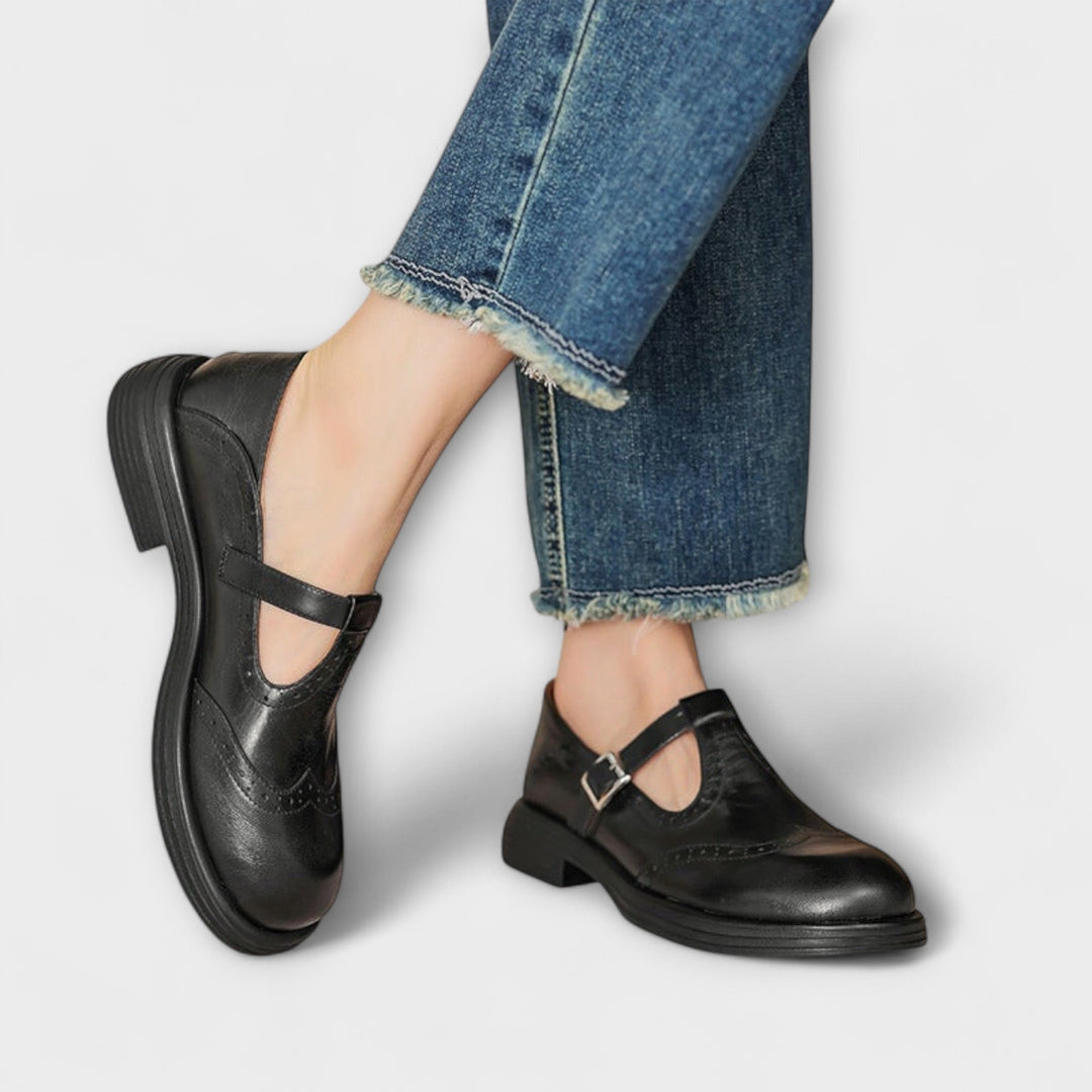 Eike™ | Klassieke Leren T-band Schoenen