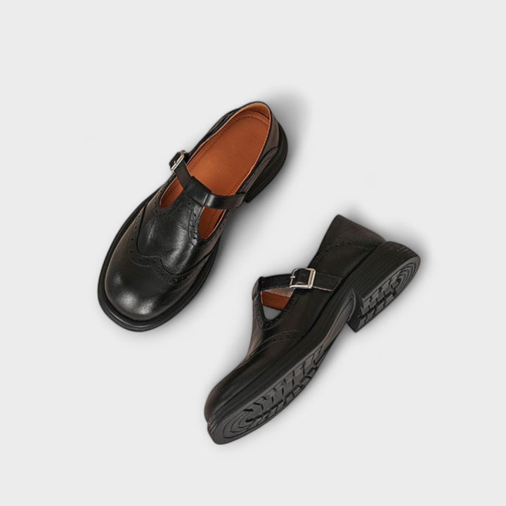 Eike™ | Klassieke Leren T-band Schoenen