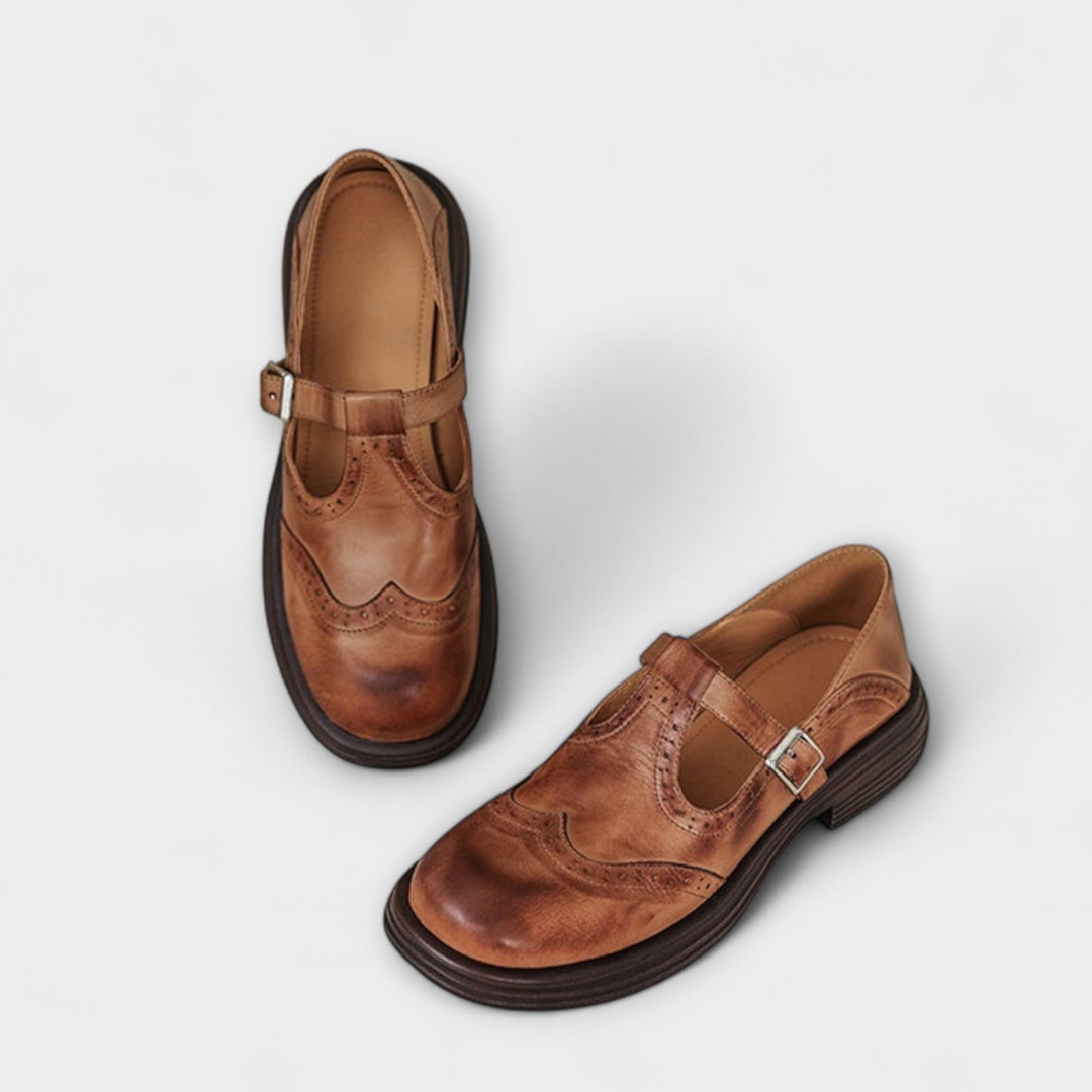 Eike™ | Klassieke Leren T-band Schoenen