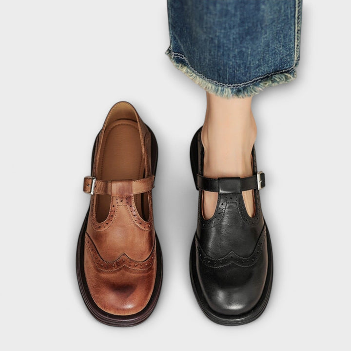 Eike™ | Klassieke Leren T-band Schoenen