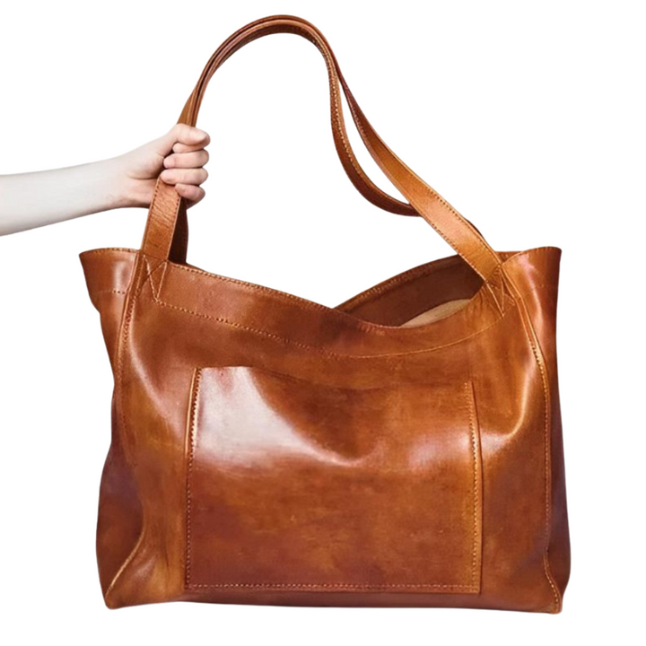 Elara™ | Retro leren tas